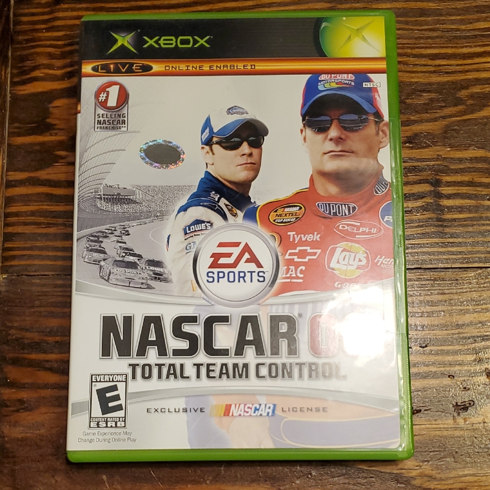 🟩 NASCAR 06 Total Team Control Xbox Game